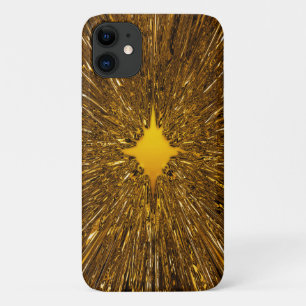Gold starburst Case-Mate iPhone case