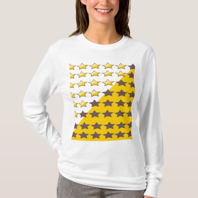 Gold Starlight Starbright  T-Shirt (Front)