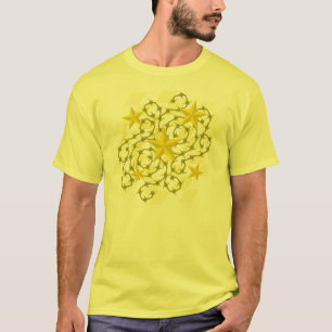 Gold Stars & Barbs T-Shirt
