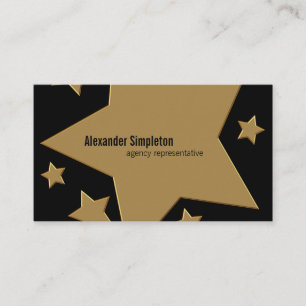 Gold Stars Business Card