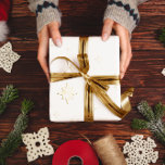Gold Stars | Christmas Hanukkah Gifts Wrapping Paper<br><div class="desc">Beautiful wrapping paper with gold stars. 
Matching items in our store.</div>