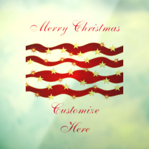 Gold Stars Christmas Sky Thunder_Cove 