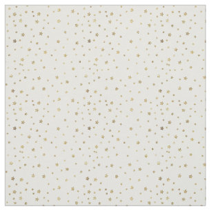 Gold Stars Fabric