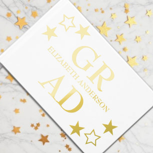 Gold Stars Grad Guest Book
