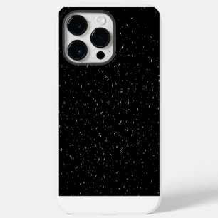 Gold Stars in the Dark Sky Watercolor  iPhone 14 Pro Max Case
