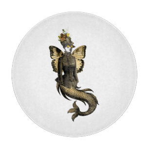 Gold SteamPunk Series Design 7 Cutting Board