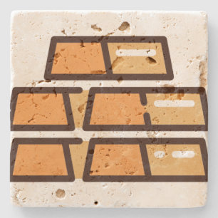 gold stone coaster