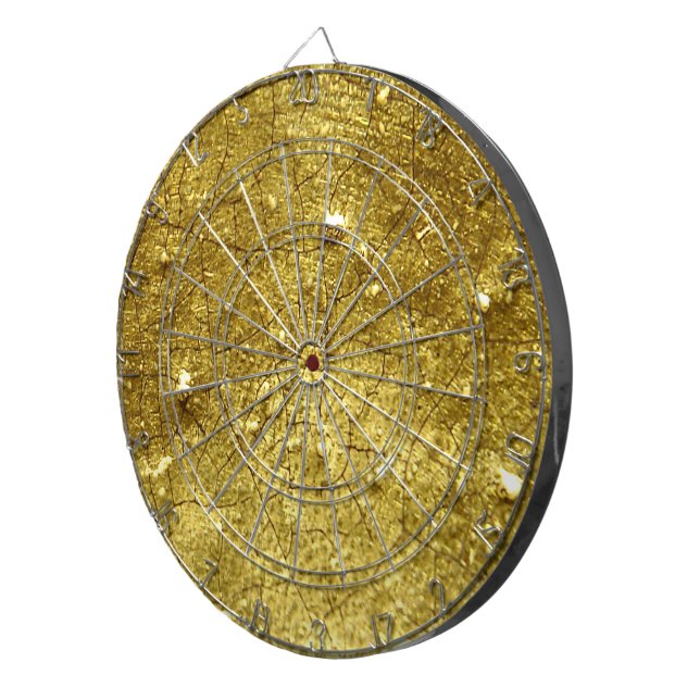 Gold stone dartboard (Front Right)
