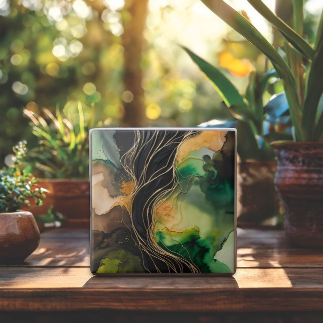 Gold Strand Abstract Tile (Creator Uploaded)