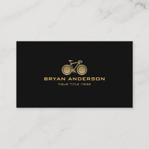 Gold Street Bicycle Business Card