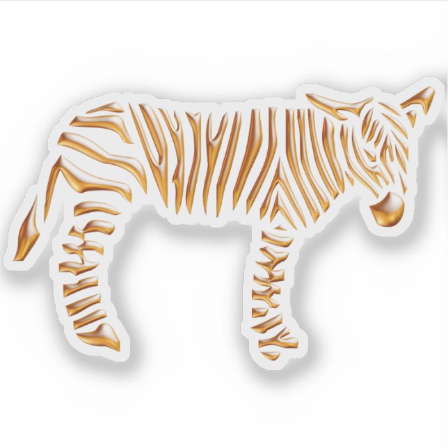 Gold Stripe Zebra (Front)