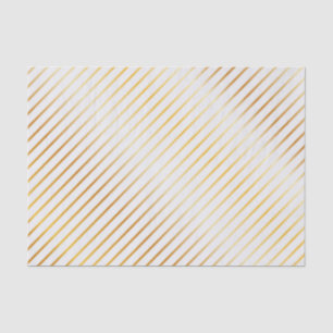 Gold Striped Elegance Tissue Paper