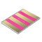 Gold Striped | Notebook