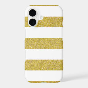 Gold Stripes, White Stripes, Striped Pattern