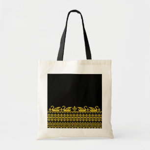 Gold Swans Tote Bag
