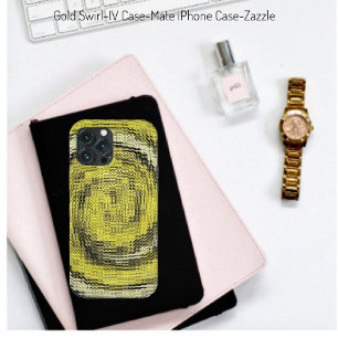 Gold Swirl IV iPhone 13 Pro Max Case