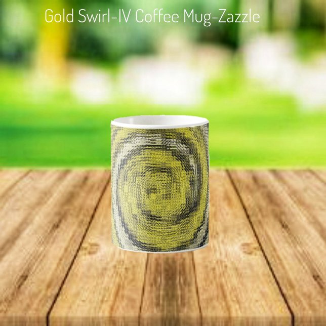 Gold Swirl IV Coffee Mug (Creator Uploaded)