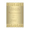 Gold Swirls Gold 50th Wedding Anniversary RSVP