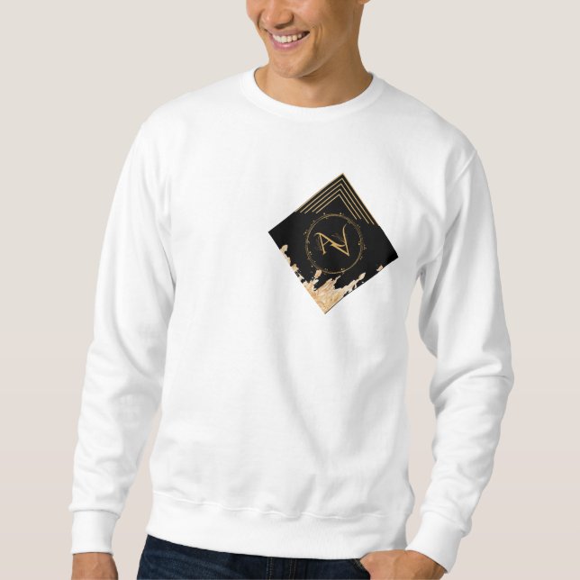 Gold T-shirt design Sweatshirt (Front)