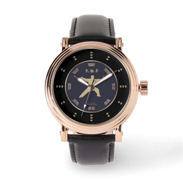 Gold Tai Chi Luxury Watch (Front)