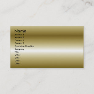 GOLD TEXTURE BUSINESS CARD