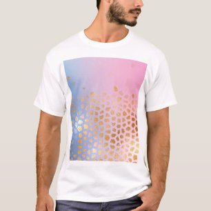 Gold texture: gradient abstract background T-Shirt