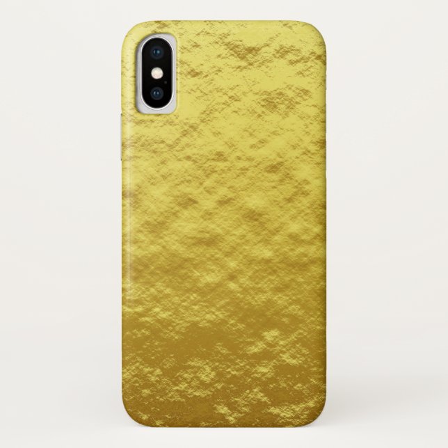 Gold Texture Pattern (Luxurious Golden Glow) Case-Mate iPhone Case (Back)