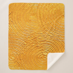 Gold textured surface, golden background, painti sherpa blanket