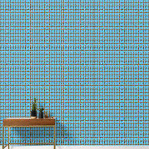 Gold Thor Hammer blue smooth vinyl wallpaper