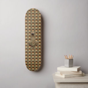 Gold Thor's Hammer Gold Indent skateboard