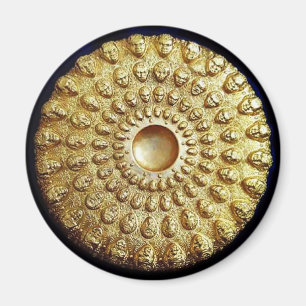 GOLD THRACIAN DISC MAGNET