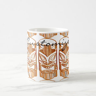 Gold Tiki Sculpture Thunder_Cove Coffee Mug