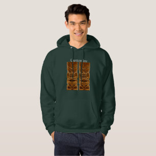 Gold Tiki Sculpture Thunder_Cove Hoodie