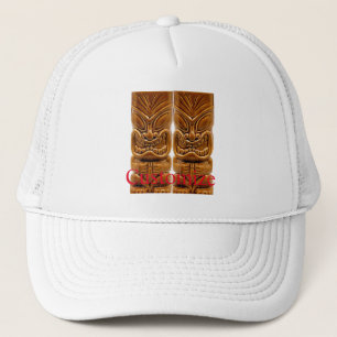 Gold Tiki Sculpture Thunder_Cove  Trucker Hat