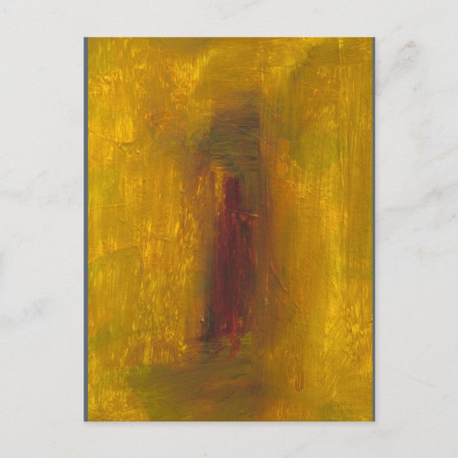 "Gold to Violet" Albers Homage Postcard Print (Front)