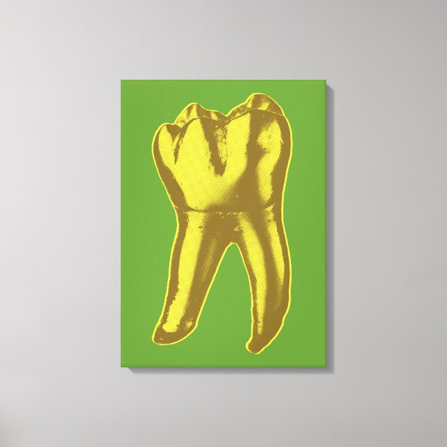 Gold Tooth Canvas Print (Front)