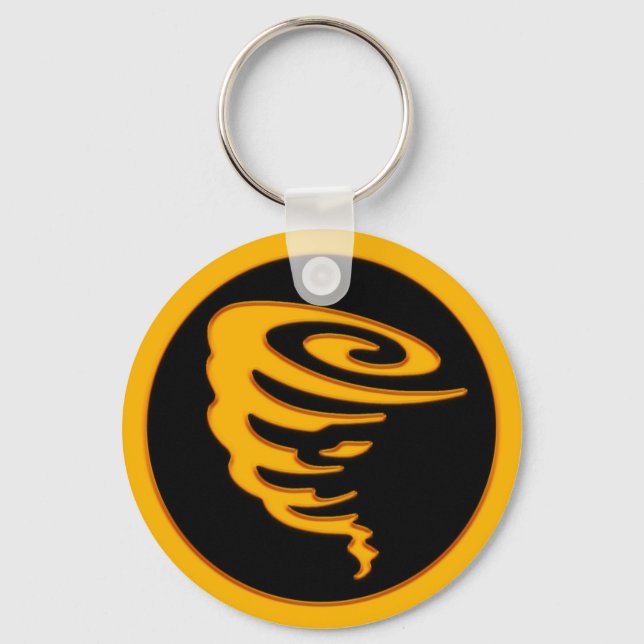 Gold Tornado Key Ring (Front)