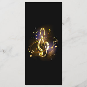 Gold Treble Clef Music Programme
