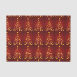 Gold Tree Tissue Paper