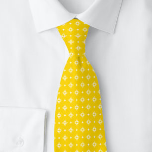 Gold Tribal Motif Tie