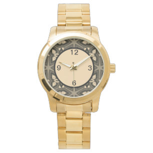 Gold Tribal Wrist Watch