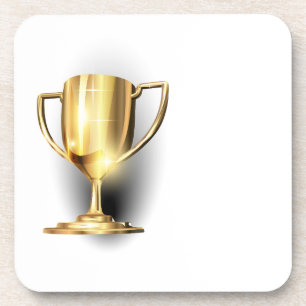 Gold Trophy Coaster