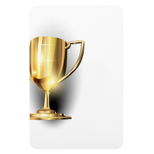 Gold Trophy Magnet (Vertical)