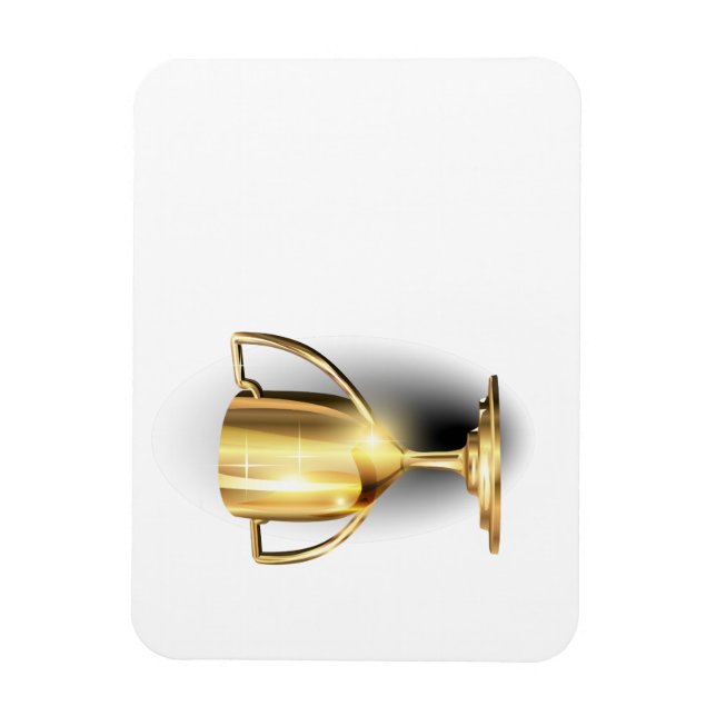 Gold Trophy Magnet (Vertical)