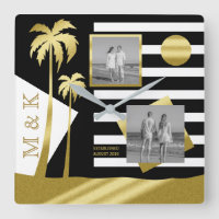 Gold Tropical Palm Trees Beach Instagram Photos
