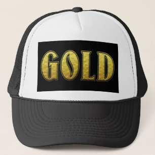 Gold Trucker Hat