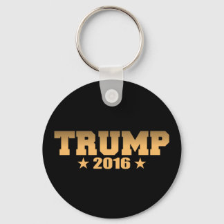 Gold Trump 2016 Campaign Key Ring