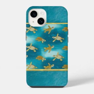 Gold Turtles Cool iPhone Case