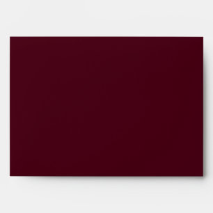 Gold Type Deco   Burgundy Wedding Invitation Envelope
