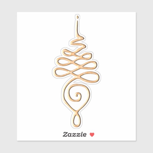 Gold Unalome  (Sheet)